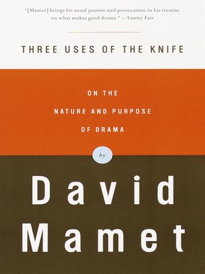 cover image of Three Uses of the Knife